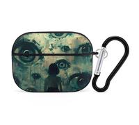 Novastar Compatible with Airpods Pro 2nd Generation Case Cover - Cute Case Compatible with Airpods Pro Case Cover, Eyes Watching in The Dark Case Compatible with Airpods Pro 2 Case