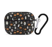 Novastar Compatible with Airpods Pro 2nd Generation Case Cover - Cute Case Compatible with Airpods Pro Case Cover, Halloween Elements Case Compatible with Airpods Pro 2 Case