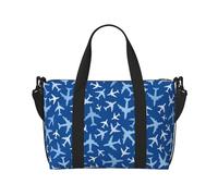 Novastar Laptop Tote Bag for Women Work - Airplanes in the Sky Overnight Weekender Bags for Women Travel, Gym Bag for Women Men, Personal Item Crossbody Travel Bags for Women Men Carry On