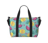Novastar Laptop Tote Bag for Women Work - Cute Pineapple Sweet Watermelon Overnight Weekender Bags for Women Travel, Gym Bag for Women Men, Personal Item Crossbody Travel Bags for Women Men Carry On