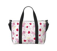 Novastar Laptop Tote Bag for Women Work - pink angel Overnight Weekender Bags for Women Travel, Gym Bag for Women Men, Personal Item Crossbody Travel Bags for Women Men Carry On