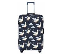 Novastar Luggage Cover Protector - Soft Blue Wing Goose Print Suitcase Covers for Luggage Fit 29-32 Inch Suitcase