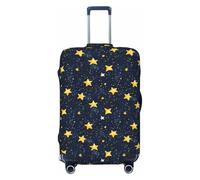 Novastar Luggage Cover Protector - Soft Stars In The Night Sky Print Suitcase Covers for Luggage Fit 22-24 Inch Suitcase