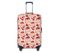 Novastar Luggage Cover Protector - Soft Strawberry Cakes Print Suitcase Covers for Luggage Fit 18-21 Inch Suitcase