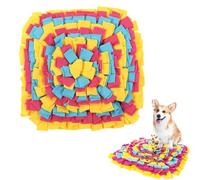 Novastream Snuffle Mat for Dogs, Interactive Slow Feeder & Nose Work Toy, Encourages Natural Foraging, Relieves Boredom & Anxiety, for Small Medium Large Dogs