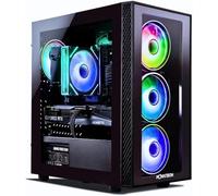 NOVATECH Phantom 2 - Prebuilt Gaming PC Desktop Computer - RTX 3050 - i7 Xeon 3.5GHz - 16GB RAM - 512GB M.2 SSD WiFi/BT, Win 11 Pro - Gaming Computer Tower, Pre Built PC Gaming - 1 Year Warranty