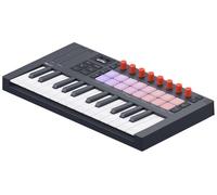 Novation FLkey 2 Mini 25 - 25-Mini-Key MIDI Controller Keyboard for FL Studio Beginners. Make Beats with USB, Pitch & Mod Strips, 16 Drum Pads, and Arpeggiator - Inc. 6 Months of FL Studio