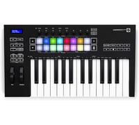Novation Launchkey 25 [MK3] MIDI Keyboard Controller - Seamless Ableton Live Integration. Chord Mode, Scale Mode, and Arpeggiator. All the software you need for Music Production.