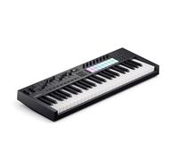 Novation Launchkey 49 [MK4] - 49 key Semi-Weighted, USB, MIDI Keyboard Controller with DAW Integration. Chord & Scale Modes, 8 Drum Pads, & Arpeggiator - Includes Software Bundle for Music Production