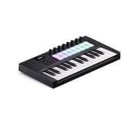 Novation Launchkey Mini 25 [MK4] - Portable 25 Mini-Key, USB, MIDI Keyboard Controller with DAW Integration. Chord Mode, Scale Mode, Drum Pads, and Arpeggiator. Includes Music Creation Software Bundle