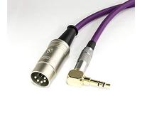Novation Launchkey Mini MIDI over Mini Jack Cable. Angled 3.5mm AUX to DIN Lead