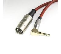 Novation Launchkey Mini MIDI over Mini Jack Cable. Angled 3.5mm AUX to DIN Lead