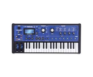 Novation MiniNova Analog Modeling Synthesizer | USB, 37 Mini Keys, Analog Modeling, 18-Voice Polyphony, Built-In Vocoder, 256 Presets, 5 Effects Per Voice, Animate Buttons