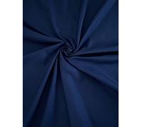 Novato Textiles Navy Blue Polycotton Fabric Solid 44" Wide Craft Material (5 Meter)