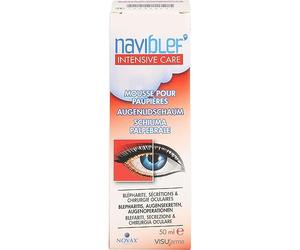 Novax Naviblef Intensive Care, 1.0% Tea Tree Oil for Blepharitis, Blepharoconjunctivitis, Dry Eyes, 7-14 Day Treatment
