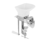 NOVCINCO Portable Manual Pet Feed Pellet Press Maker, Stainless Steel Blade & Plate with 1.5mm Holes, Table Clamp Design for Homemade Chicken Bird Rabbit Fish Food Production