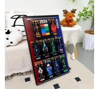 NOVDA Display Frame Compatible with Lego F1 Speed Champions 77242-77251 | 66802 (10 Racing Cars), 29.53x17.72Inch Sturdy Frame Wall Mount Display for Collection Rooms, Living Rooms and Offices