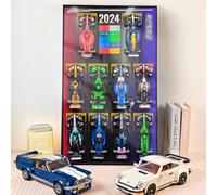 NOVDA Display frame for Lego Speed Champions Formula 1 10-in-1 Car 77242,77243,77244,77245,77246,77247,77248,77249,77250,77251, Display Board for Lego Car Wall Mount for Lego Enthusiasts(No models)