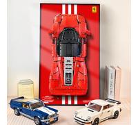 NOVDA Display Wallboard compatible with Lego Technic Ferrari Daytona SP3 42143 Race Car Model Building Kit, 17.7 x 29.5 inch Display Board for Car Wall Mount for Ferrari Enthusiasts (Only Wallboard)