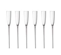 Novdelty Drinkware Floating Champagne Glasses, Drinking Tumbler | Drink and Juice, Summer Beach Must, Party, Picnic, Gathering, Garden Banquet 6 Piece