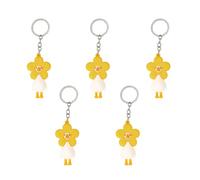 Novearring 5Pcs Funny Silly Goose Keychain Bag Charms Purse Charms Cute Car Keychain Accessories Duck Doll Party Favors Gifts