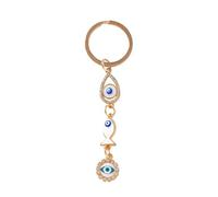 Novearring Bling Evil Eye Keychain Cute Purse Charms Bag Charms Car Key Chain Accessories Dainty Protective Charm Gift for Women