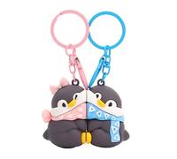 Novearring Couple Keychain Matching Penguin Keychain Valentines Day Bag Charms Cute Couple Penguin Gift for Girlfriend Boyfriend