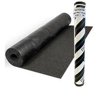 NOVECRAFTO Heavy Duty Premium Polyester Shed Roofing Felt, 10m x 1m, Black | Weatherproof, UV & tear resistant, 15-year life expectancy, nails not included, for summerhouses, sheds, kennels, hutches