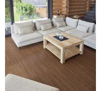 Self Adhesive Floor Planks - 36 Planks Pack Covering 53.8 Sqf / 5sqm | Each Stick On Tile Plank Measures 5.9x35.9in (91.4x15.2cm) | Peel and Stick Vinyl Flooring | Brown Wood Effect