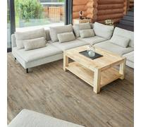 Self Adhesive Floor Planks Pack of 36 Planks Peel And Stick Vinyl Flooring (91.4x15.2cm) Novecrafto Brown One Size