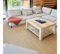 NOVECRAFTO Self Adhesive Floor Planks, 7 Pack, Natural Wood Effect, Vinyl | Peel and stick floor planks, waterproof, wear-resistant vinyl flooring, 91.4x15.2cm, 0.97 m² coverage, kitchen & living areas