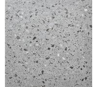 NOVECRAFTO Self Adhesive Vinyl Floor Tiles, Terrazzo Grey, 20 Pack, 1.5mm | Peel and stick floor tiles, waterproof, 30.5x30.5cm, 1.8 m² coverage, sticky floor tiles for kitchens & bathroom flooring use