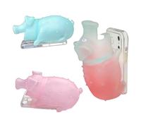 Novel 3D Cute Ugly Pig Phone Case that Lights Up and Makes Oinking Sounds Made of Transparent Silicone This Quirky and Fun Phone Case is Suitable for iPhones (Pink, iPhone 15pro)