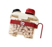 Novel Canister Pet Food Bulk Storage Leakproof Lightweight for Daily Use Small Large Pets Creative Kettles Design Pet Feeders