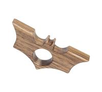 Novel Clip Bookmark - Decorative Wooden Page Holder, Fun Bat Motif with Portable Grip, Sturdy Construction with Easy Slide Feature, Literary Accessory for Kids, Adults, Library, Reading Enthusiasts