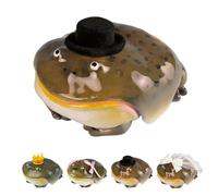 Novel Frog Case for AirPods, Ugly Cute Frog Earbuds Cases, Funny Unique Gift, Resin Material (A-3,3 pro)