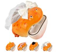 Novel Frog Case for AirPods, Ugly Cute Frog Earbuds Cases, Funny Unique Gift, Resin Material (B-4,pro)