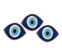 Novel Merk Evil Eye - Mediterranean Cultural Lapel Pin, Hat Pin & Tie Tack Set with Clutch Back, M, Metal, no gemstone