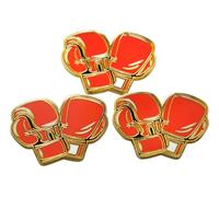 Novel Merk Fighting - Boxing Lapel Pin, Hat Pin & Tie Tack Set - with Clutch Back, Metal, no gemstone