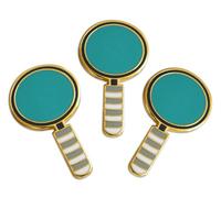 Novel Merk Investigation & Mystery - Discovery Icons Lapel Pin, Hat Pin & Tie Tack Set - with Clutch Back, M, Metal, no gemstone