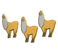 Novel Merk Land & Sea Animal - Penguin, Llama, & Other Wildlife Lapel Pin, Hat Pin & Tie Tack Set - with Clutch Back, M, Metal, no gemstone