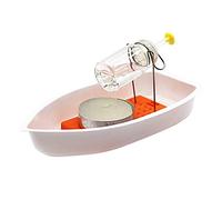 Novel Steam Candle Powered Boat Steamships Vehicle Toy Kids Student Physics Learning Science Gadget Diy Assembly Kits