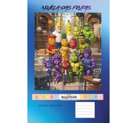 Novela das frutas: Caderno de Brochura 100 folhas 200 paginas