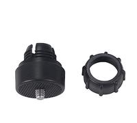 NovelGoal 1/4 Screw to 17mm Ball Head Interface Joint Adapter Plastic for DV Camera Car Auto Mounting Tripod Monitor GPS Bracket Holder