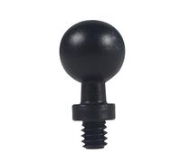 NovelGoal 13mm/15mm/17mm Ball Head Mount 1/4" Screw Adapter for Camera Phones GPS Holder Part Photography (17MM Ball Head)