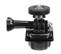 NovelGoal 17mm Ball Head Mount Adapter to 1/4" Screw for Action Camera Live Streaming Gimbal Accessories