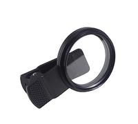 NovelGoal 52mm Professional Phone Camera Clip with Macro Lens CPL Star Variable ND Filter for All Smartphones Aluminum Alloy Thread (with UV Filter,Round Hole)
