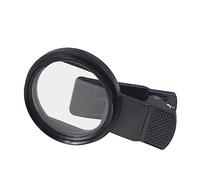 NovelGoal 52mm Professional Phone Camera Clip with Macro Lens CPL Star Variable ND Filter for All Smartphones Aluminum Alloy Thread (with UV Filter,Square Hole)