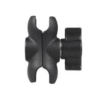 NovelGoal Aluminum Alloy Double Socket Arm for 25mm/1'' Ball Head Holder Mount Clamp Compatible with RAM Bicycle Motorcycle Camera Extension Arm 5.5CM Connecting Rod