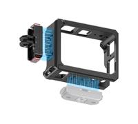 NovelGoal Camera Cage Protective Case for Ins Ace Pro/Ace Pro2, Metal Protection Frame with Magnetic Quick Release Base & Cold Shoe, 1/4'' Screw Hole (with Magnetic Base Upgraded)